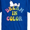 Men's - Peanuts - Dream In Color Short Sleeve Graphic T-Shirt - 2 of 4