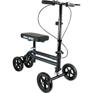 KneeRover Economy Steerable Knee Scooter Black - 1 of 4