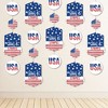 Big Dot of Happiness Stars & Stripes - Patriotic Party DIY Dangler Backdrop - Hanging Vertical Decorations - 30 Pieces - 2 of 4