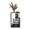 NicBex 25" High 3-Tier Shelf Side End Table,Dark Walnut Coffee Table End Table for Living Room,Bedroom - 3 of 4