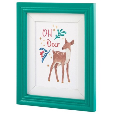 The Lakeside Collection Framed Wall Art - Oh Deer