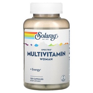 Solaray Spectro Multivitamin, Woman, 120 Capsules - 1 of 3
