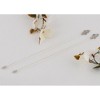 Anna-Kaci Women's Vintage Inspired Hat Pin 8 Inch Long Stick Lapel Pins - 3 of 4