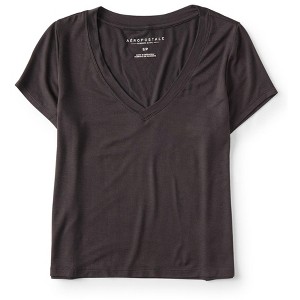 Aeropostale Womens Baby Basic T-Shirt - 1 of 1