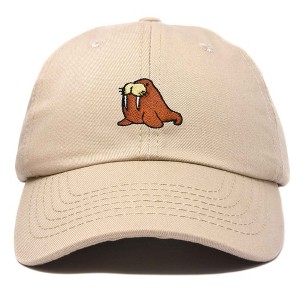 Dalix Walrus Cap Embroidered Mens Cotton Dad Hat Baseball Hat - 1 of 4