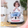 12V 2-Speeds Electric Ride On Bumper Car for Kids Toddlers, 360 Degree Spin Sticker Baby Bumping Toy Gifts W/Remote Control, LED Lights, for 3-8 - 2 of 4