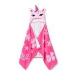 JoJo Siwa Unicorn Hooded Bath Towel Pink