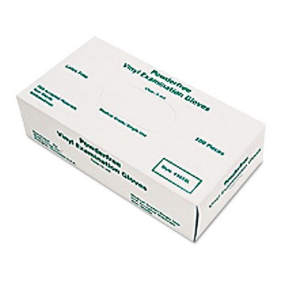 MCR Safety Disposable Vinyl Gloves, Large, 5 mil, Medical Grade, 100/Box