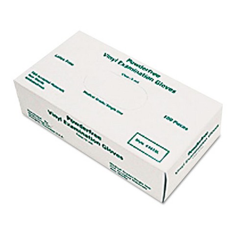 MCR Safety Disposable Vinyl Gloves, Large, 5 mil, Medical Grade, 100/Box - image 1 of 1