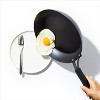 OXO 10" Steel Open Frypan with Silicone Sleeve Black - 4 of 4
