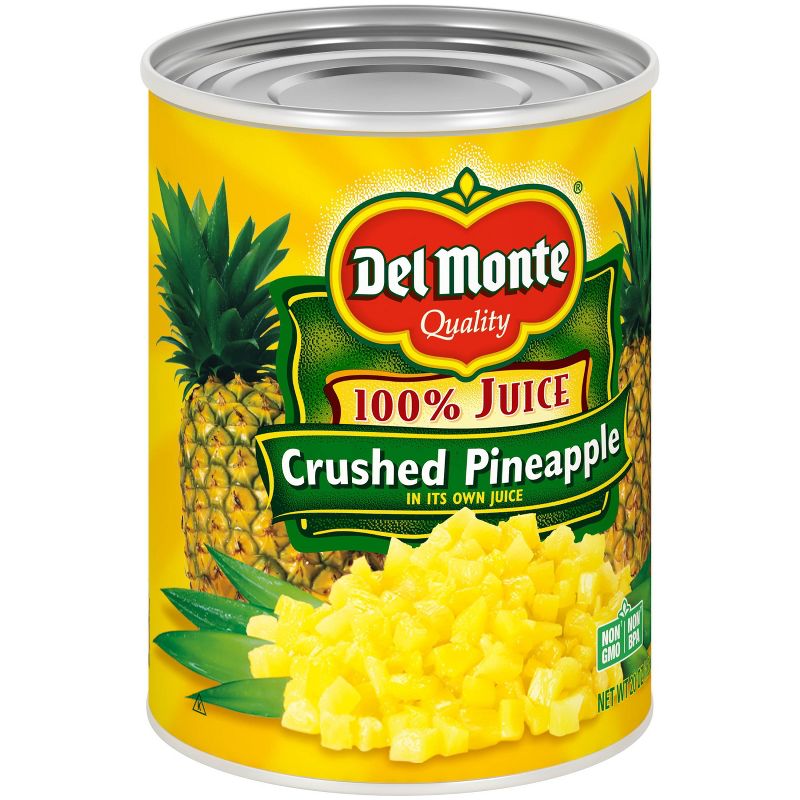 Del Monte Crushed Pineapple in 100% Juice 20oz, 3 of 5