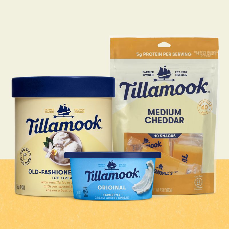Tillamook Medium Cheddar Cheese Snack Portions - 7.5oz/10ct, 5 of 7