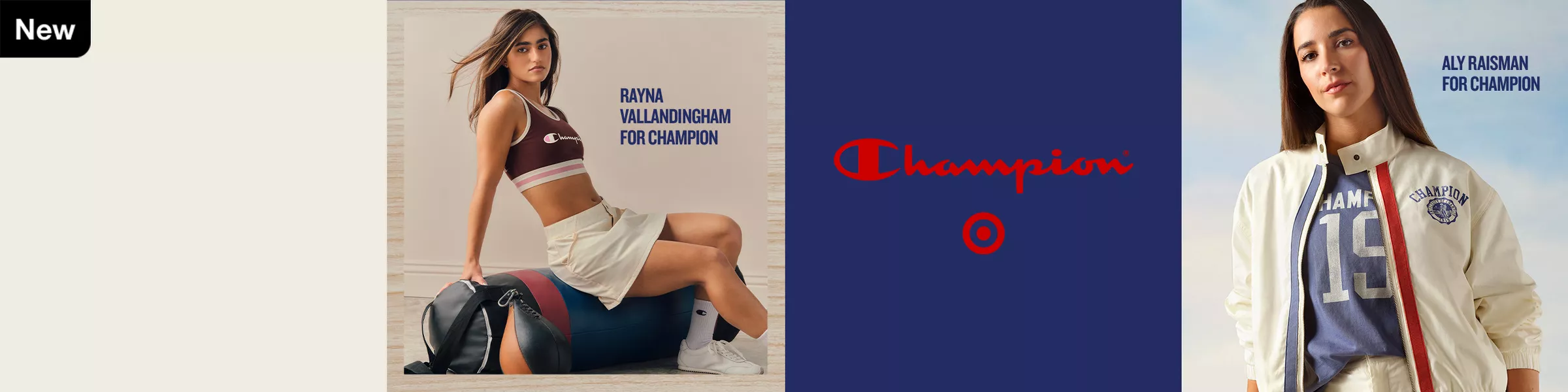 Rayna Vallandingham for Champion
Aly Raisman for Champion