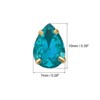 Unique Bargains Glass Craft Embellishments Flat Back Four Claws Teardrop Gems 20 Pcs - 2 of 4