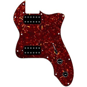 920d Custom 72 Thinline Tele Loaded Pickguard With Uncovered Smoothie Humbuckers with Black Knobs - 1 of 1