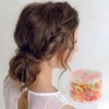 Unique Bargains Women Fashion Hair Rope Colorful 500 Pcs - 2 of 4