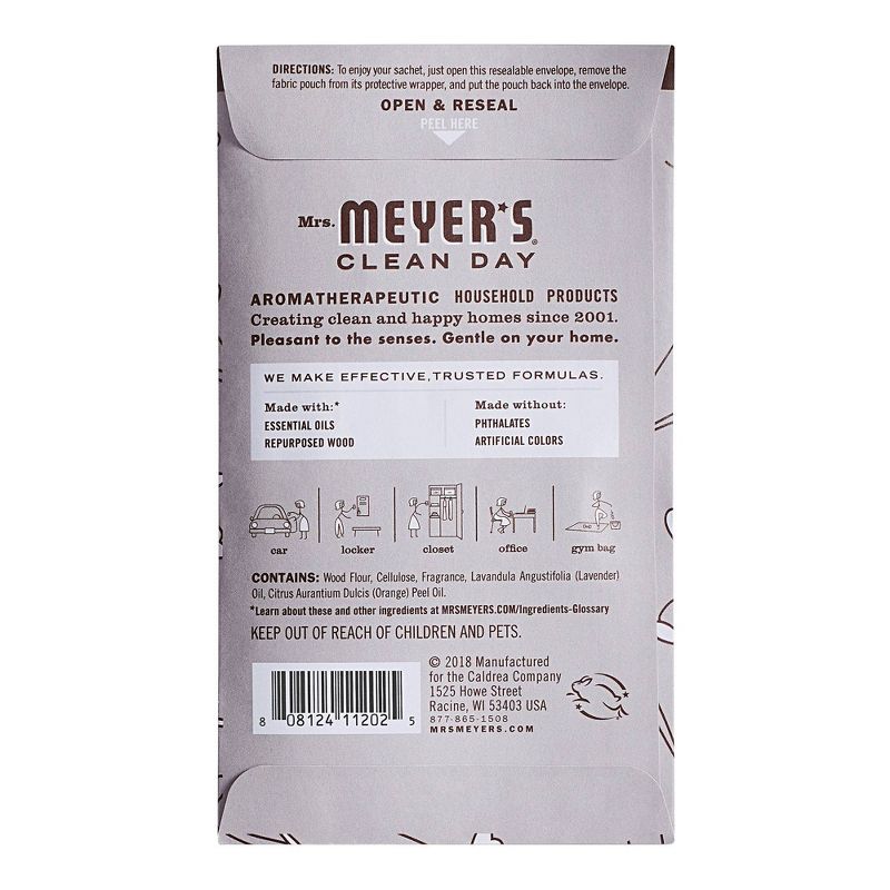 Mrs. Meyer&#39;s Clean Day Sachet - Lavender Scent - 0.35oz, 3 of 8