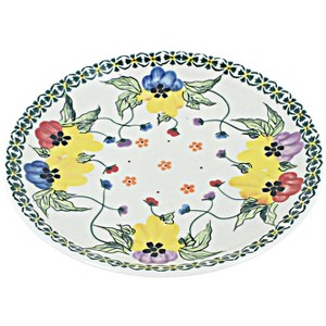 Blue Rose Polish Pottery 401 Millena Dessert Plate - 1 of 2