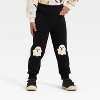 Toddler Boys' 2pc Bluey Halloween Fleece Pullover and Bottom Set - White/Black - 4 of 4