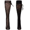 MeMoi Women's 2 Pair Pack Fashion Knee High Socks - 2 of 2