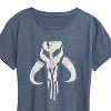 Women's - Star Wars - The Mandalorian Mando Icon Short Sleeve Graphic T-Shirt - 2 of 4