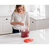 Tribello 1-Gallon Slim Clear Plastic Pitcher with Pivot Lid – BPA-Free, Fridge & Dishwasher Safe - 4 of 4