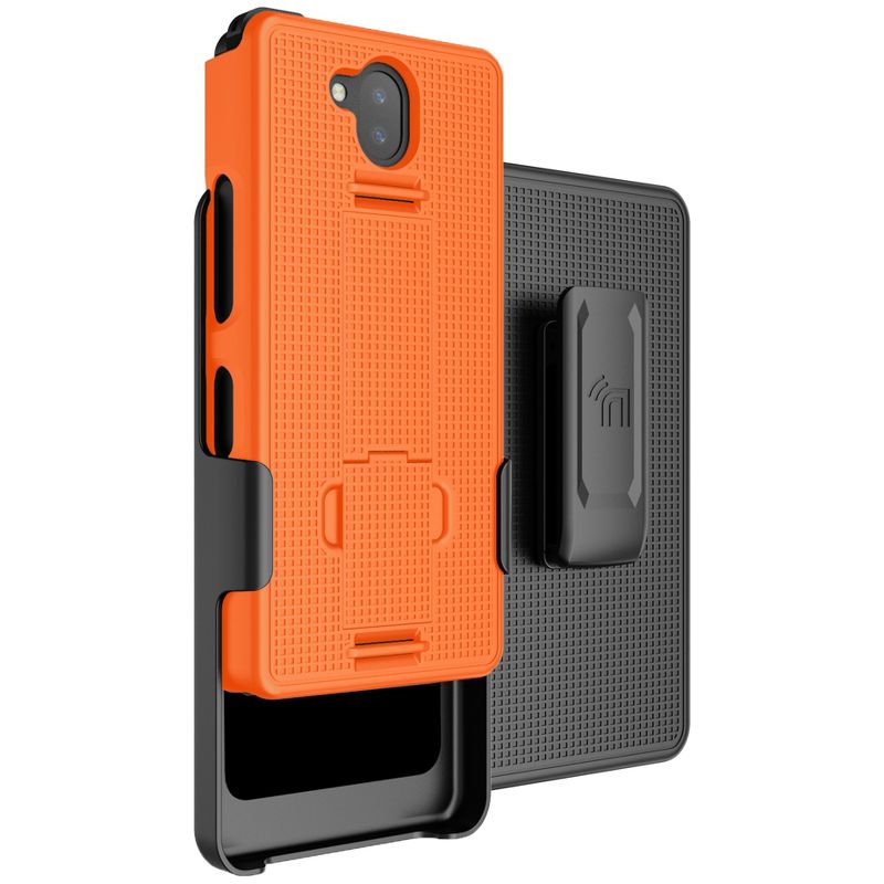 Nakedcellphone Combo for Sonim XP10 (XP9900) - Case with Stand and Belt Clip Holster, 1 of 11