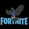 Men's Fortnite Raven Logo Pull Over Hoodie - 2 of 4