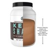 Chocolate Keto Meal Replacement Shakes, Low Carb Keto Mix, MCT Powder, Grass Fed Hydrolyzed Collagen Peptides, Left Coast Performance, 18 servings - 4 of 4