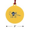 UC Irvine Secondary Logo Aluminum Holiday Christmas Tree Ornament - 3 of 4
