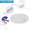 Unique Bargains Durable Felt Fabric Non-Slip Self-Adhesive Elastic Furniture Pads Black 8 Pcs - 3 of 4