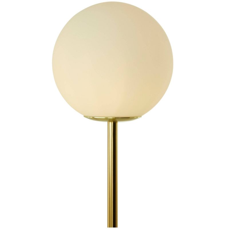 2-Light 73" x 16" Marble Orb Floor Lamp with Marble Base - Olivia & May, 3 of 8