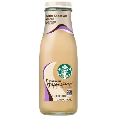 Starbucks White Chocolate Mocha - 13.7 fl oz Glass Bottle