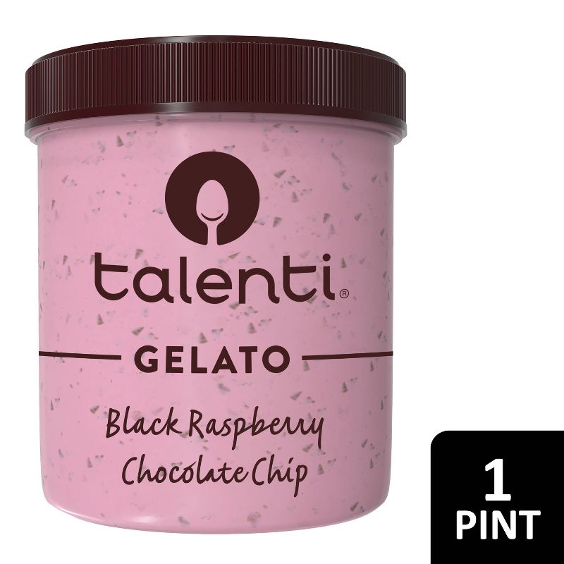 Talenti Black Raspberry Chocolate Chip Gelato - 16oz, 1 of 10
