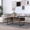 Vynxaria Modern TV Stand, For TVs up to 60", Four Legs, Three Open Shelves - 4 of 4