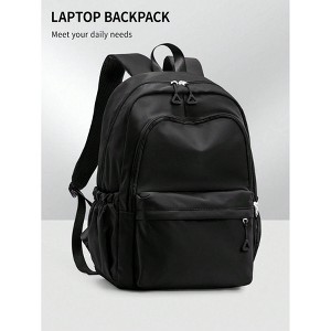 HTUTWOO Backpack Fits 14/15 Inch Laptop,Classical Casual Daypack Backpack Lightweight School Bookbag,Anti Theft Laptop Backpack, Back to School - 1 of 4