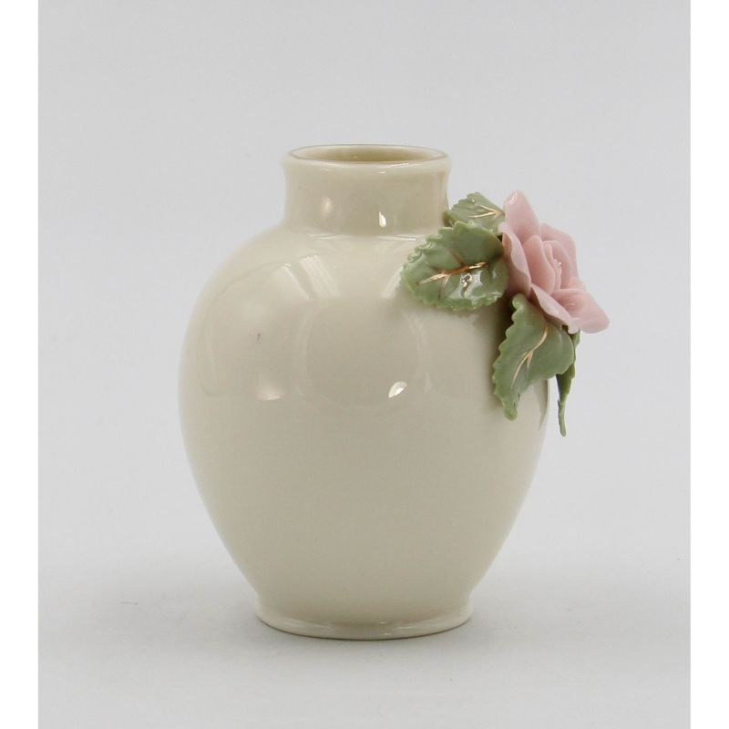 Kevins Gift Shoppe Mini Size Ceramic Rose Flowers Vase, 2 of 5
