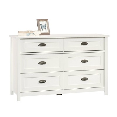 Photo 1 of (BROKEN  AND DAMAGED COMPONENTS)
County Line Dresser Soft White - Sauder