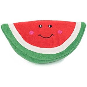 ZippyPaws - NomNomz Plush Squeaker Dog Toy For The Foodie Pup - Watermelon - 1 of 1