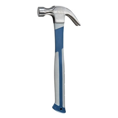 Blue Ridge Tools 16oz Hammer: Steel Claw Hammer, 1 Year Warranty, 12.8" Height, 1.57 lbs, 5.2" Width
