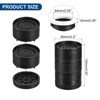 Unique Bargains Adjustable Anti-Slip Chair Table Round Furniture Risers 4 Set - 2 of 4