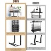 Attop Towel Racks for Bathroom 31inch Wall Mounted Floating Shelf with Wood Plank Holds 6 Large Rolled Towels,All Black - 3 of 4