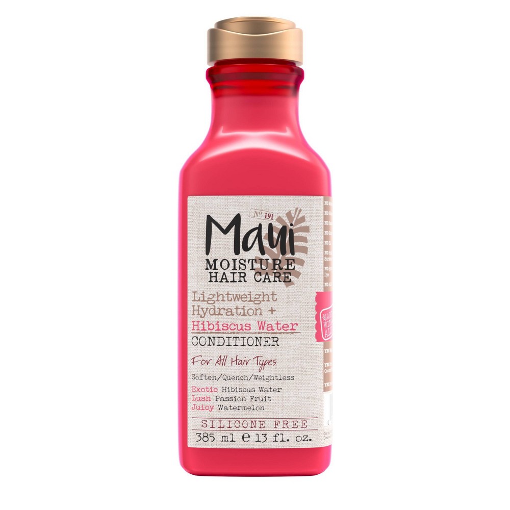 Photos - Hair Product Maui Moisture Lightweight Hydration + Hibiscus Water Conditioner - 13oz