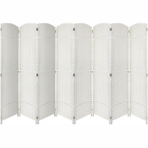 Sold 6 Panels Folding Screen Room Divider White Color