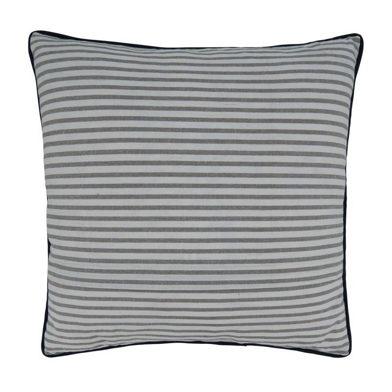 Saro Lifestyle Life Is Better At The Beach - Pillow Poly Filled, 18" Square, Multi, 2 of 4
