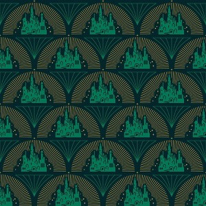RoomMates Wicked Emerald City Kids' Peel and Stick Wallpaper - 1 of 4
