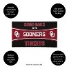 Evergreen Come Back with Tickets University of Oklahoma 28" x 16" Woven PVC Indoor Outdoor Doormat - 3 of 4