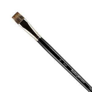 Creative Mark Hamburg Premiere Professional Oil Painting Brushes - Bright Oil Paint Brush - Handmade in Germany, Natural & Synthetic Hair Blend, Long - 1 of 4