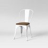 Set of 2 Carlisle High Back Wood Seat Dining Chair Matte White - Threshold™ - image 4 of 4