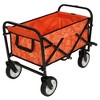 Grungis Trendy Lightweight Folding Wagon Cart,Colorful Prints Shopping Cart with All-Terrain Wheels,Utility Cart for Camping,Shopping,Sports - 2 of 4